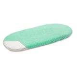 Sábana para Cochecito Sensillo de Terciopelo Verde Menta 35x75 - imagen 2