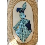 Doudou Conejito de Peluche My Sweet Baby - Mint Forest - Azul Marino - imagen 3
