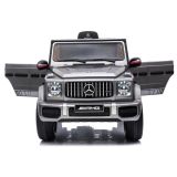 Detalle del asiento de eco-cuero del Mercedes G63 AMG