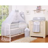 Red Antimosquitos Grande My Sweet Baby para Cuna con Corazones - imagen 3