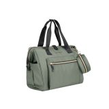 Bolsa de mamá Maxi Verde Militar Kikkaboo - Estilo y Funcionalidad - imagen 2