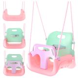 Hamaca 3 en 1 Kruzzel para niños, colorida y segura