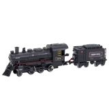 Tren eléctrico con efectos de sonido y humo