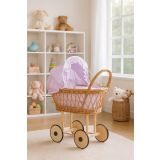 Cochecito de muñecas My Sweet Baby con ropa de cama Lila - Natural - imagen 3