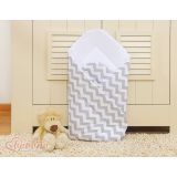 Nido de Bebé My Sweet Baby Chevron Gris - 77x77cm - imagen 2
