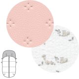 Saco silla paseo Cambrass fabricado en tejido crepe de alta calidad.