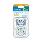 Chupete Dr brown`s PreVent Glow in the Dark Mariposa 0-6 meses - imagen 2