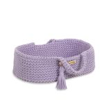 Moisés de Muñecas Boho My Sweet Baby - Cesta de Algodón Morado