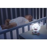 Luz de Noche Oso Rosa Chicco toys - Amigo luminoso para bebés - imagen 3