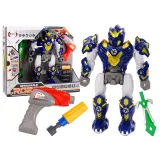 Robot Atornillador con Luz y Sonido Color Azul Marino