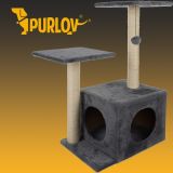 Rascador para gatos Purlov 71cm gris - Árbol para gatos - imagen 2