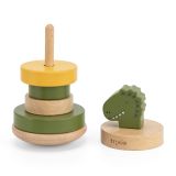 Torre apilable de madera Mr. Dino Trixie - Juguete educativo - imagen 3