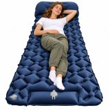 Colchón inflable azul marino, material duradero