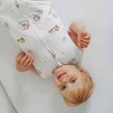 Saco de dormir con piernas 3-4 años 2,5 TOG Ovejitas – Blanco