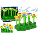 Fuente de Agua Jardín con Flores para Niños