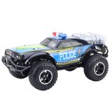 Coche de policía RC Off-Road 1:8 de Lean toys en detalle con plástico de alta calidad.
