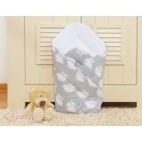 Cuna Nido de Bebé My Sweet Baby - Simple Owls Grey - imagen 2