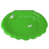 Arenero en forma de concha color verde 2075