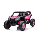 Cochecito Eléctrico Infantil XB-2118 Rosa - Lean cars