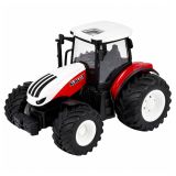 Remolque elevable del tractor de juguete para descargar pequeñas cargas