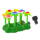 Fuente de Agua Jardín con Flores para Niños