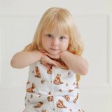 Saco de dormir con piernas 3-4 años 2,5 TOG Ositos – Blanco