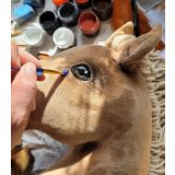 Hobby Horse Premium My Sweet Baby - Caballo de Madera Realista - imagen 2