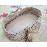 Moisés de Muñecas My Sweet Baby Boho de Algodón Beige - imagen 3
