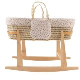 Moises Bebe Mio Cuco + Patas Indiana Beige/flores 39x80x61 Cm - Cambrass - imagen 2