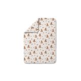Edredón de bambú para bebé Ositos en beige claro de Waldin, ideal para cuna.