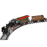 Tren clásico de Lean Toys en colores vibrantes