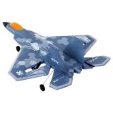 Avión Radiocontrol 4D-G7 con Luces Grande Azul