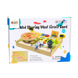 Tablero sensorial analógico ideal para el desarrollo infantil en casa