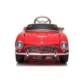Coche Eléctrico BMW Retro Pintado Rojo