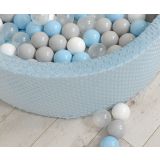 Ball Pit Minky My Sweet Baby - Piscina de Bolas Misty Blue - imagen 3