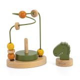Laberinto de Cuentas de Madera Mr. Dino Trixie para Bebés - imagen 2