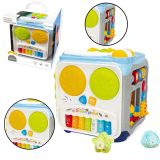 Cubo Educativo Multifuncional para Niños con Luces y Sonidos
