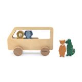 Autobús con animales de madera Trixie para bebé - imagen 2
