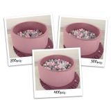 Ball Pit Minky 90cm con 200 Bolas My Sweet Baby - Pastel Violet - imagen 2
