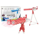 Pistola de Burbuja Rosa con Trípode