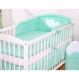 Protectores de Cuna My Sweet Baby – Hearts Mint - imagen 3