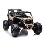 Buggy eléctrico Can-am DK-CA003 Khaki Lean cars para bebés