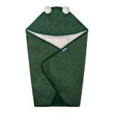 Manta de Arrullo para Silla de Coche Sensillo - Verde