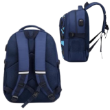 Mochila Escolar con Tema Espacial 41x30x16cm