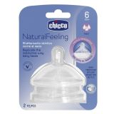 Tetina de Silicona Chicco Natural Feeling 6+ - imagen 2