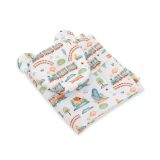 Juego de Cuna con Relleno My Sweet Baby - Tren Turquesa