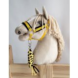 Halter A3 con Manta Negra y Tether My Sweet Baby para Hobby Horse
