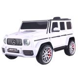 Coche de batería Mercedes G63 blanco S306-1