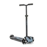 Scoot&ride Highwaykick 5 LED Azul Steel - Kickboard para Niños y Adultos
