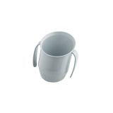 Vaso Doidy cup gris en uso durante el destete